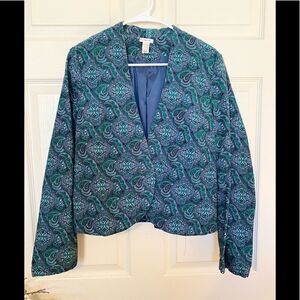 Old Navy stretchy light corduroy jacket blazer